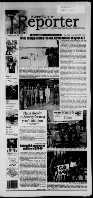Sweetwater Reporter (Sweetwater, Tex.), Vol. 111, No. 215, Ed. 1 Tuesday, July 28, 2009