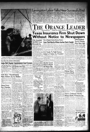 The Orange Leader (Orange, Tex.), Vol. 53, No. 23, Ed. 1 Thursday, January 26, 1956