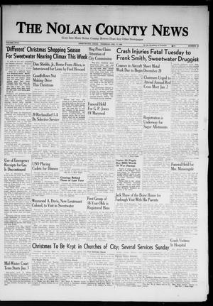 Primary view of object titled 'The Nolan County News (Sweetwater, Tex.), Vol. 18, No. 52, Ed. 1 Thursday, December 17, 1942'.