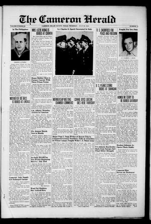 The Cameron Herald (Cameron, Tex.), Vol. 86, No. 14, Ed. 1 Thursday, July 26, 1945