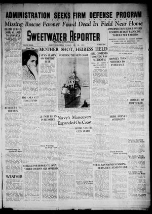 Primary view of object titled 'Sweetwater Reporter (Sweetwater, Tex.), Vol. 40, No. 260, Ed. 1 Tuesday, December 28, 1937'.