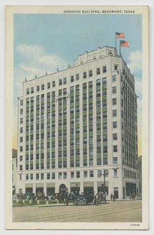 [Postcard  of Goodhue Building]