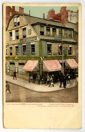[Postcard of the Oldest Book Store in America]