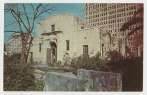 [Postcard of Alamo Museum]