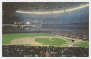 [Postcard of Astrodome Interior]