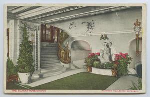 [Postcard of Michigan Boulevard Entrance of The Blackstone in Chicago]