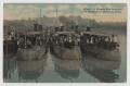 Postcard: [Postcard of Torpedo Boat Destroyers on Neches River]