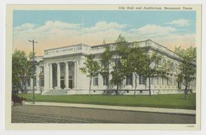 [Postcard of City Hall and Aditorium]