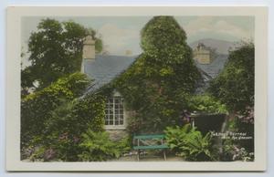 [Postcard of Dove Cottage From Garden #1]
