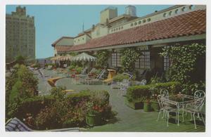 [Postcard of Sun Garden Roof at St. Anthony Hotel]