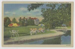 [Postcard of Home in Beaumont]
