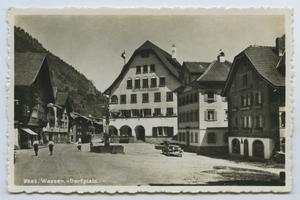 [Postcard of Wassen-Dorfplatz]