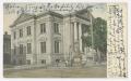 Primary view of [Postcard of Carnegie Public Library in Huntington]