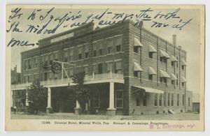 [Postcard of Colonial Hotel in Mineral Wells, Tex. 2]
