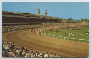 [Postcard of Kentucky Derby]
