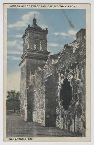 [Postcard of San Jose Tower]