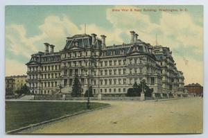 [Postcard of the State, War and Navy Building]