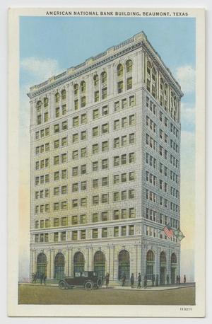 [Postcard of American National Bank Building]