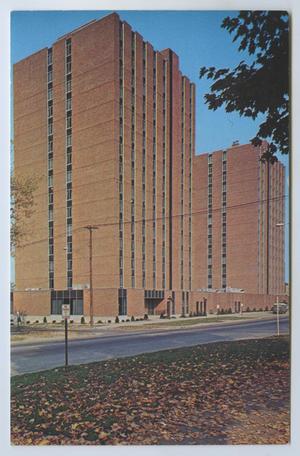 [Postcard of Marshall University Towers 2]