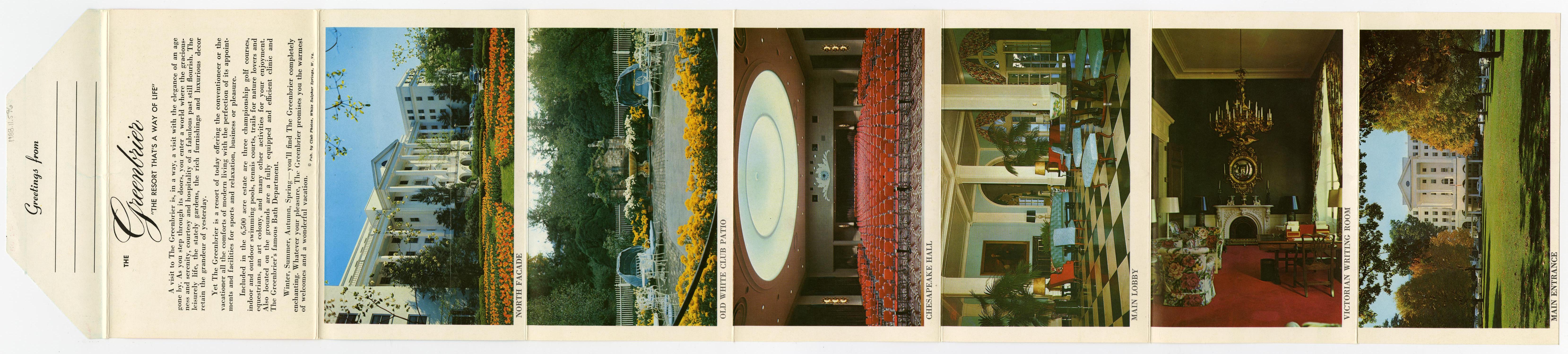 [Fold Out Postcard of White Sulphur Springs]
                                                
                                                    [Sequence #]: 2 of 3
                                                