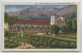 Primary view of [Postcard of Santa Barbara Mission]