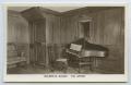 Postcard: [Postcard of the Spinet of the Sulgrave Manor]