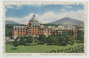 [Postcard of Hotel Roanoke]