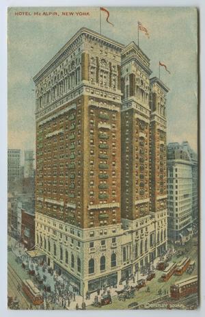 [Postcard of Hotel McAlpin in New York]