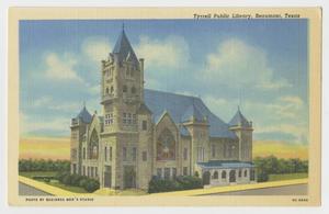 [Postcard of Tyrrell Public Library]