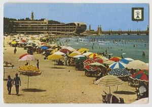 [Postcard of Egyptian Beach]