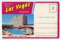 Thumbnail image of item number 1 in: '[Fold Out Postcard of Las Vegas]'.
