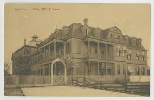 [Postcard of Hotel Dieu in Beaumont]
