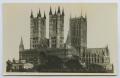 Postcard: [Postcard of The Cathedral in Lincoln, England]