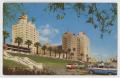 Primary view of [Postcard of Hotel Row in Corpus Christi]