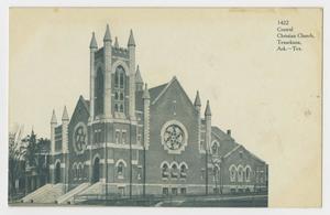 [Postcard of Central Christian Church in Texarkana]