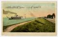 Primary view of [Postcard of The Levee at Chalmette in New Orleans]