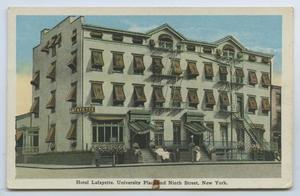 [Postcard of Hotel Lafayette]