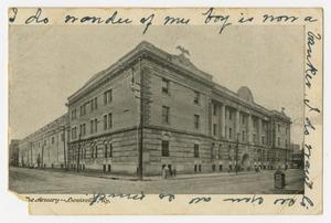 [Postcard of the Armory in Louisville Kentucky]
