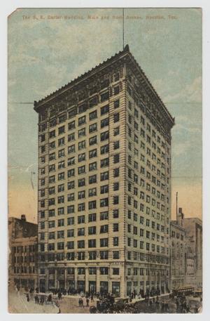 [Postcard of S. E. Carter Building in Houston]