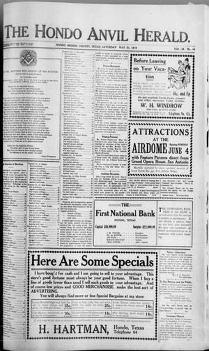 The Hondo Anvil Herald. (Hondo, Tex.), Vol. 33, No. 44, Ed. 1 Saturday, May 31, 1919