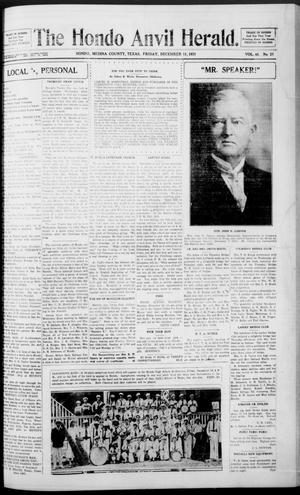 The Hondo Anvil Herald. (Hondo, Tex.), Vol. 46, No. 21, Ed. 1 Friday, December 11, 1931