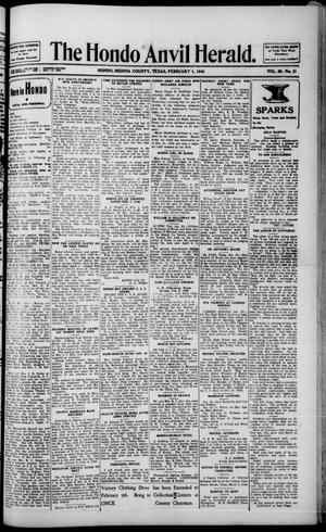 The Hondo Anvil Herald. (Hondo, Tex.), Vol. 60, No. 31, Ed. 1 Friday, February 1, 1946