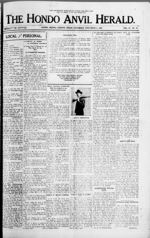 The Hondo Anvil Herald. (Hondo, Tex.), Vol. 42, No. 15, Ed. 1 Saturday, November 5, 1927