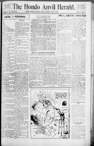 The Hondo Anvil Herald. (Hondo, Tex.), Vol. 45, No. 51, Ed. 1 Friday, July 10, 1931