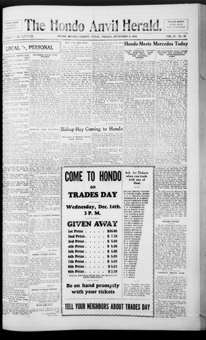 The Hondo Anvil Herald. (Hondo, Tex.), Vol. 47, No. 21, Ed. 1 Friday, December 9, 1932