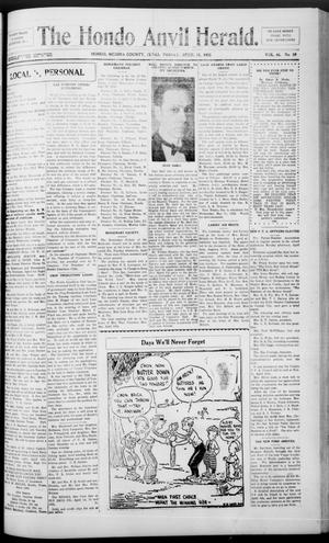 The Hondo Anvil Herald. (Hondo, Tex.), Vol. 46, No. 39, Ed. 1 Friday, April 15, 1932