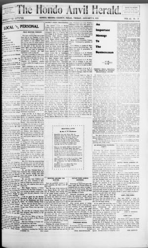 The Hondo Anvil Herald. (Hondo, Tex.), Vol. 45, No. 25, Ed. 1 Friday, January 9, 1931