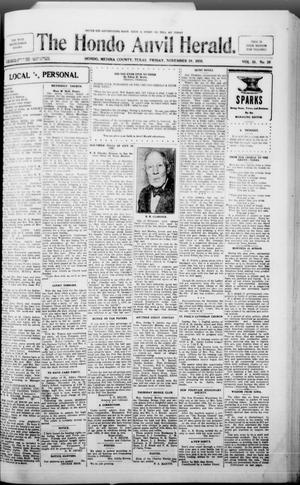 The Hondo Anvil Herald. (Hondo, Tex.), Vol. 50, No. 20, Ed. 1 Friday, November 29, 1935