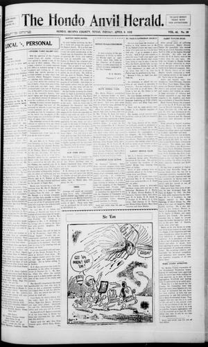 The Hondo Anvil Herald. (Hondo, Tex.), Vol. 46, No. 38, Ed. 1 Friday, April 8, 1932