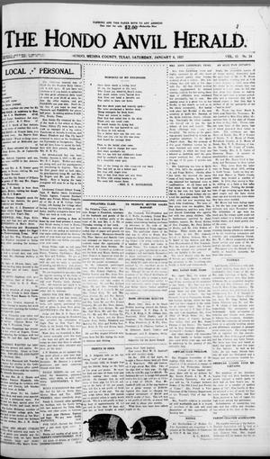 Primary view of The Hondo Anvil Herald. (Hondo, Tex.), Vol. 41, No. 24, Ed. 1 Saturday, January 8, 1927